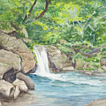 Jinyue Waterfall in Taiwan